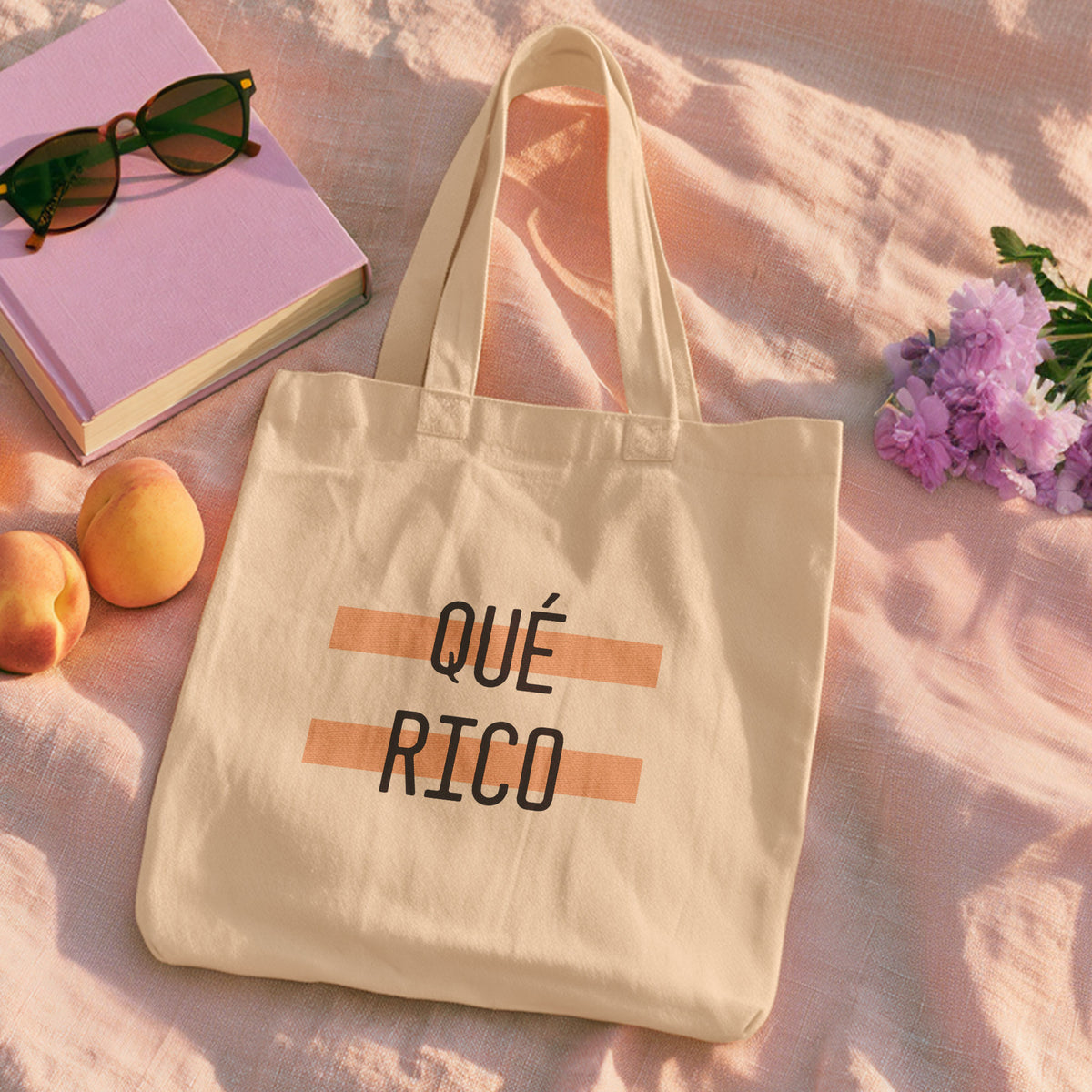qué rico | cute tote bag
