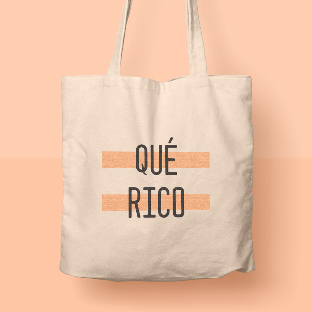Qué Rico Tote Bag