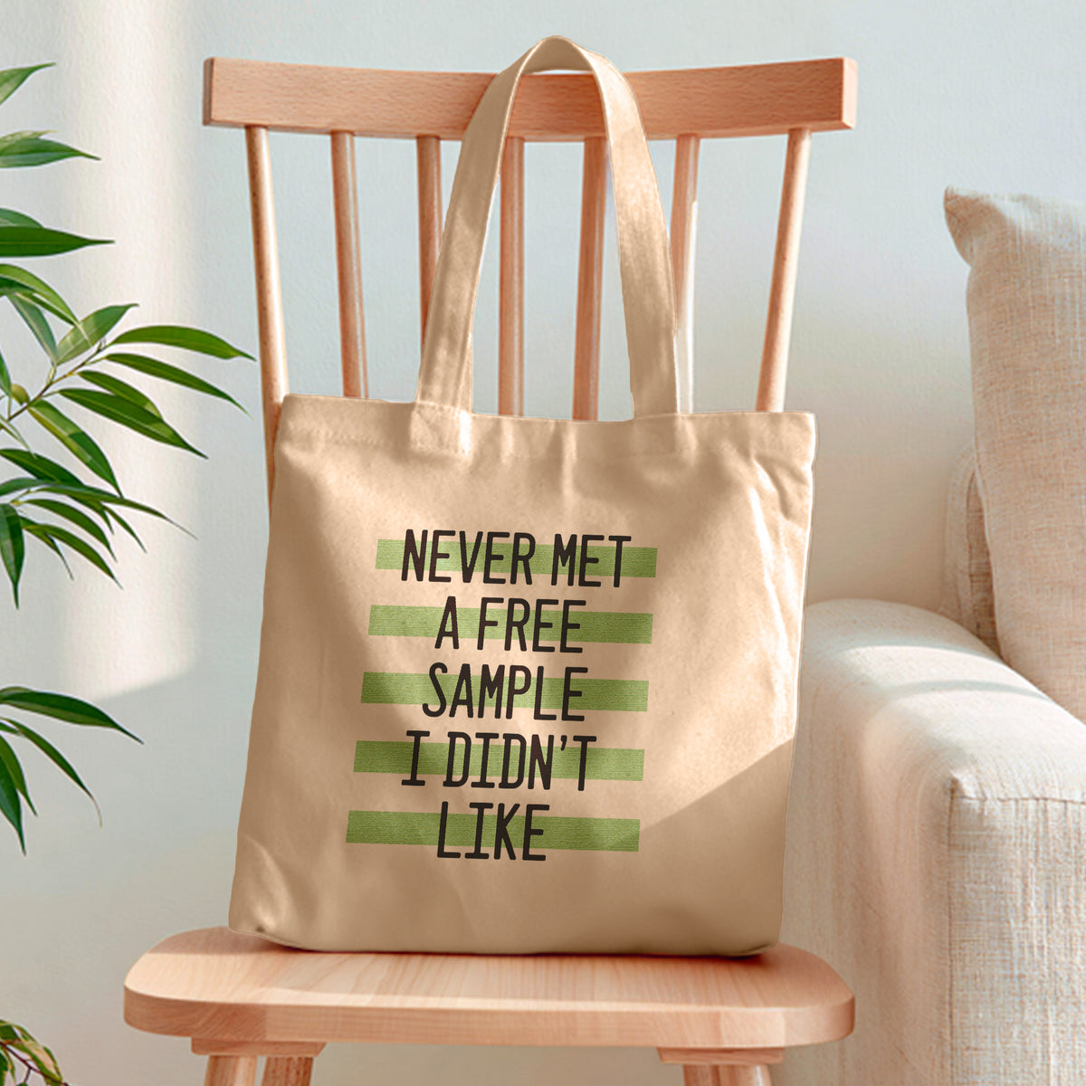 reusable shopping bag funny quote