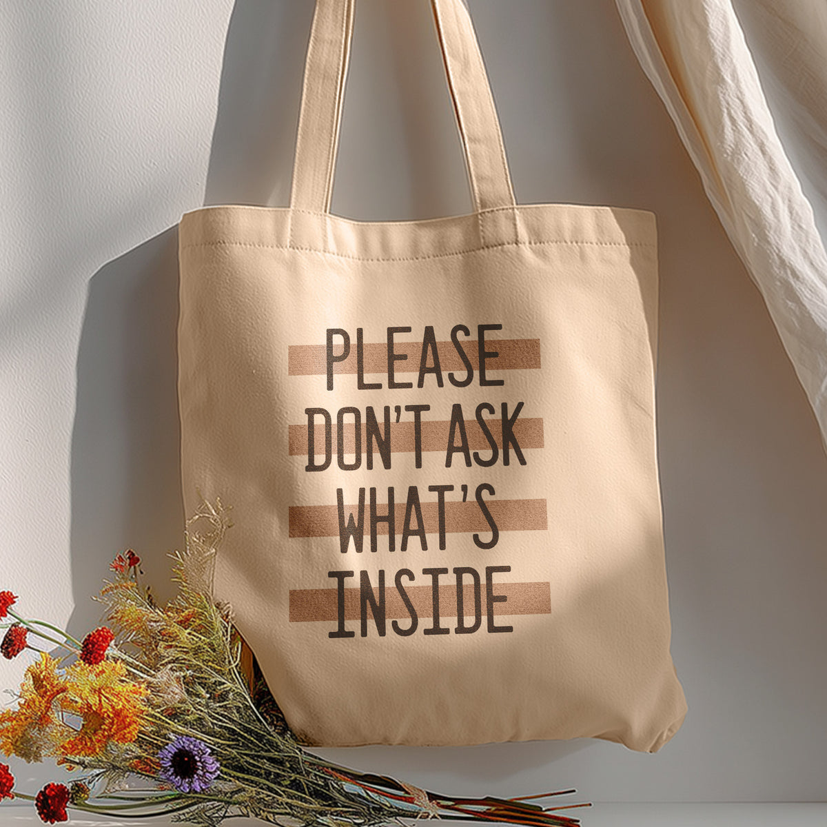silly tote bag