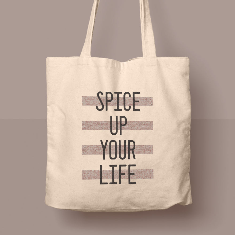 spice up your life tote bag