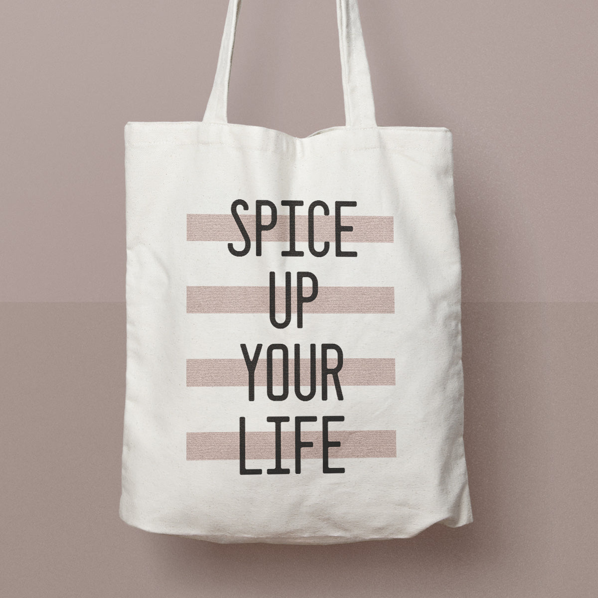 spice up your life cute tote bag