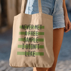 funny supermarket canvas bag