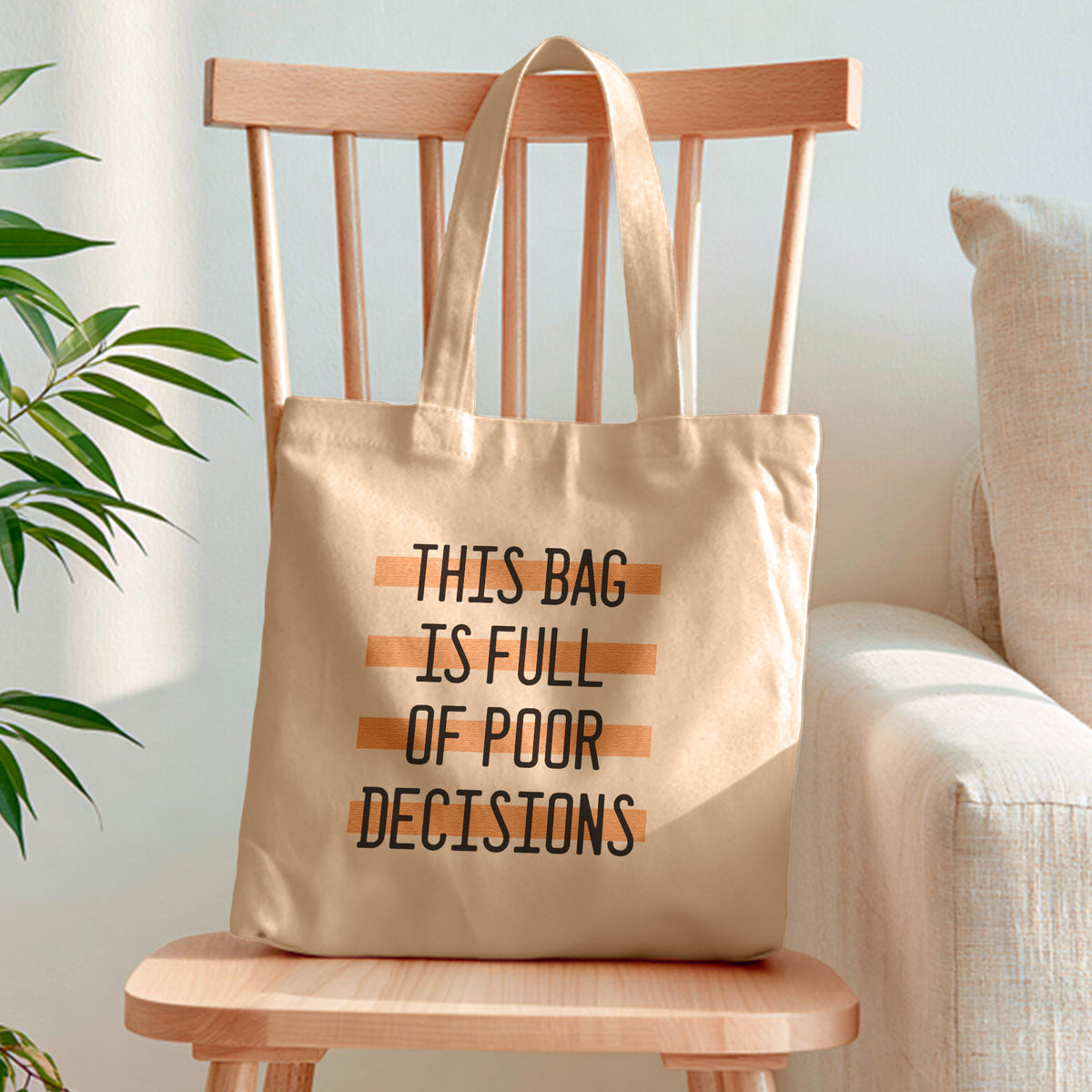 this bag is full of poor decisions