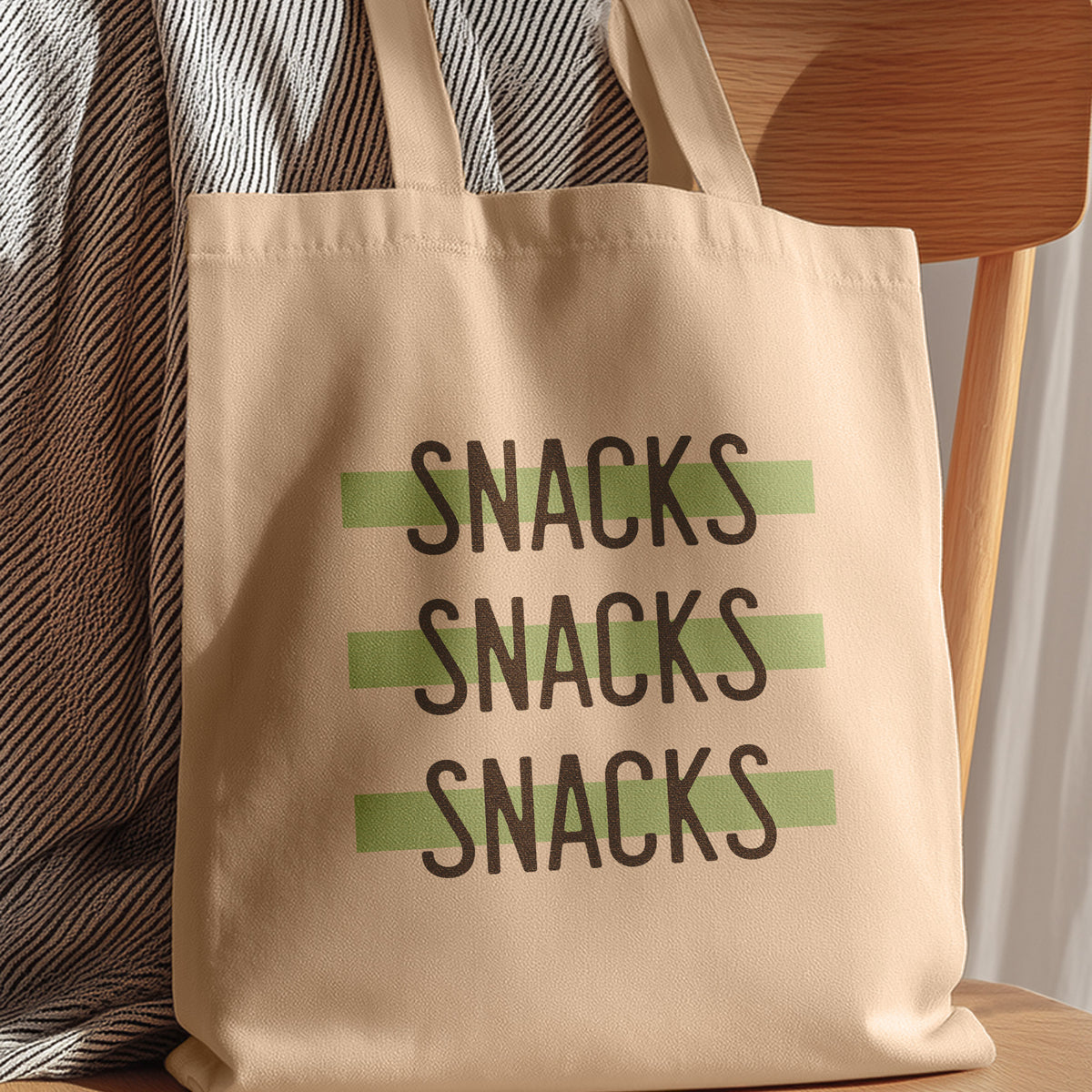 tote bag for snacks