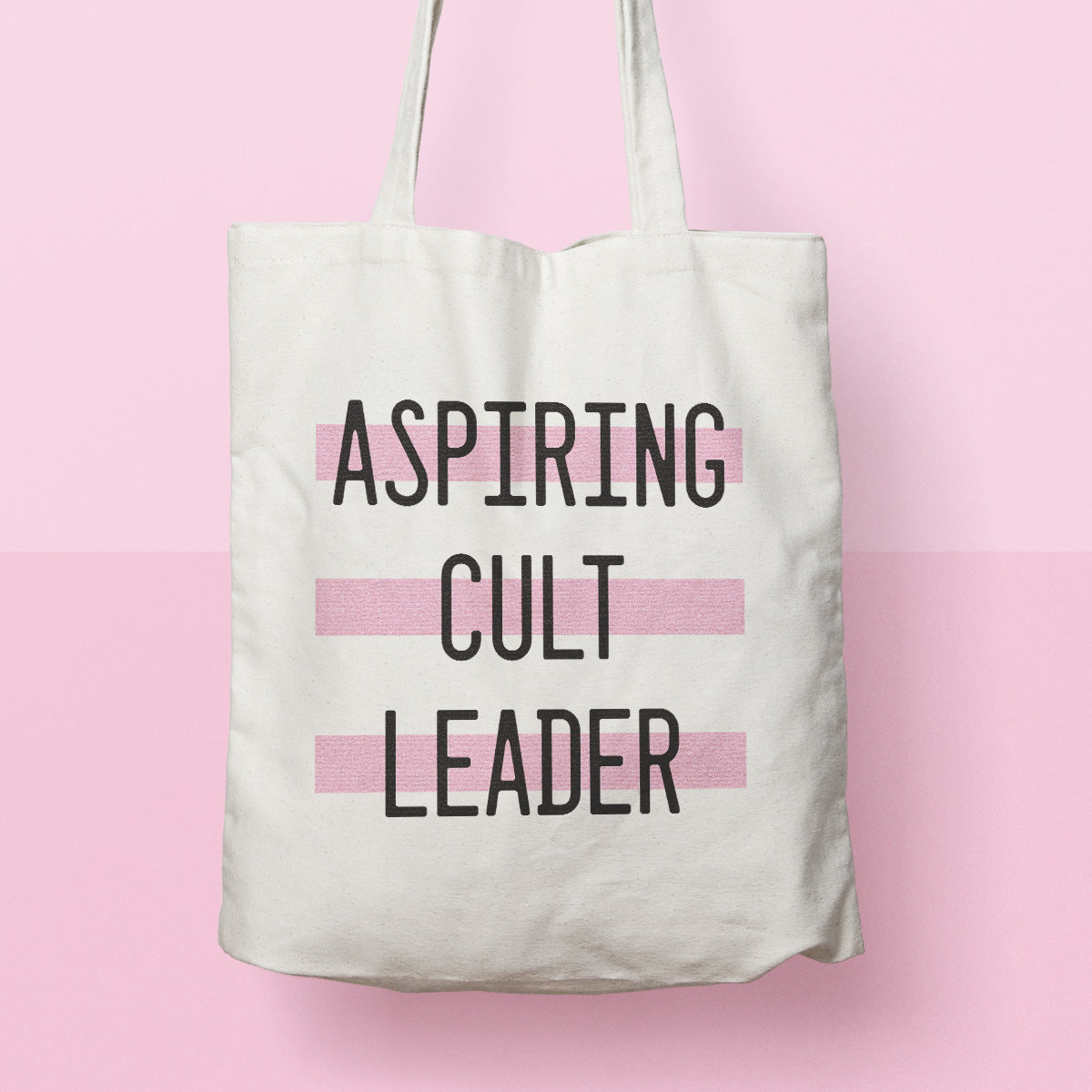 funny tote bag | aspiring cult leader
