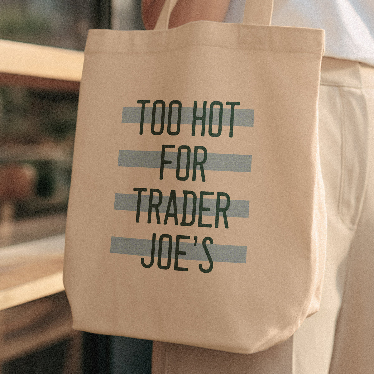 trader joe's canvas totes