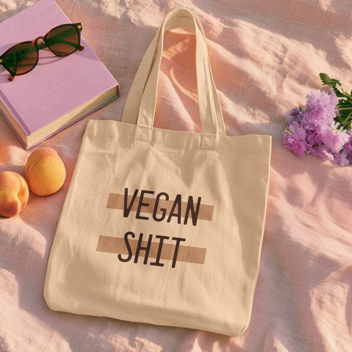 vegan grocery bag