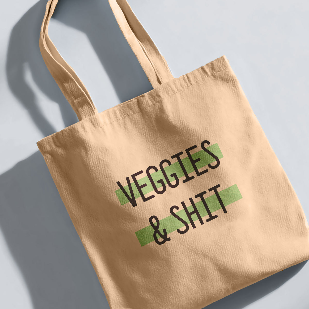 Veggies & Shit Tote Bag